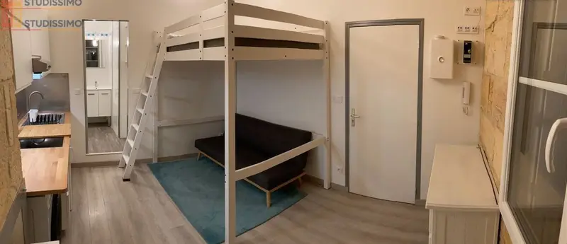 Studio meublé 18m² Bordeaux centre - Rénové, idéal étudiant - Photo 3