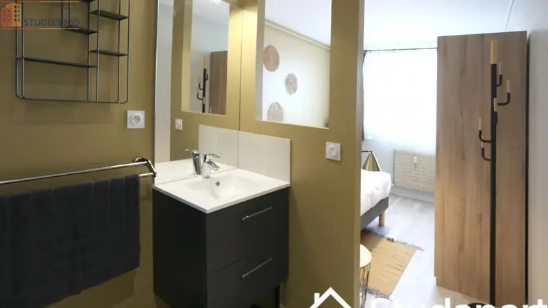 Studio meublé 12m² Rennes 35000 - Meublé, DPE A - Photo 1