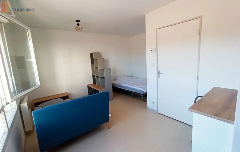Studio meublé 26m² Bruz - Meublé, DPE C - Photo 2
