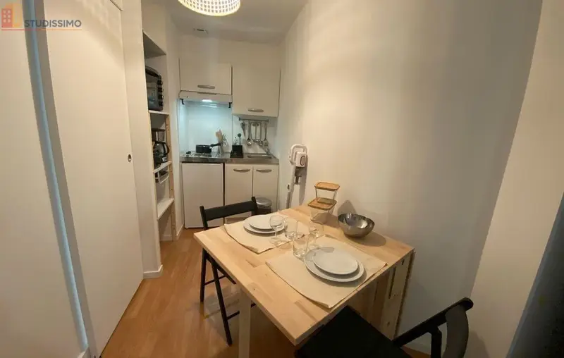 Studio meublé 16m² Bordeaux 33800 - Meublé, DPE B - Photo 3
