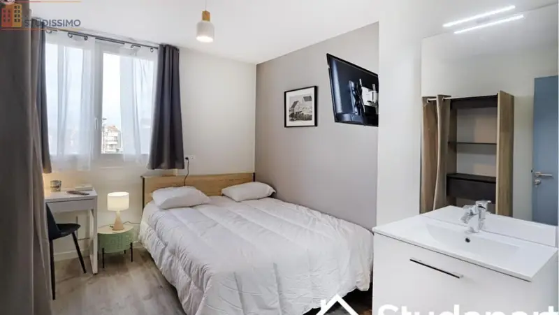 Studio meublé 9m² Rennes centre - DPE A, calme - Photo 2