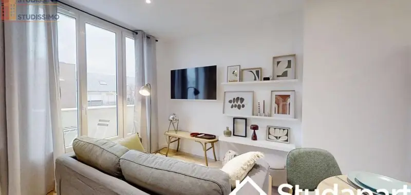 Studio meublé 10m² Rennes 35000 - DPE A - Photo 4
