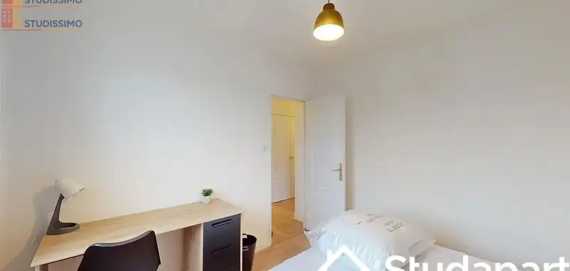 Studio meublé 9m² Rennes 35200 - Calme, étage 3 - Photo 7