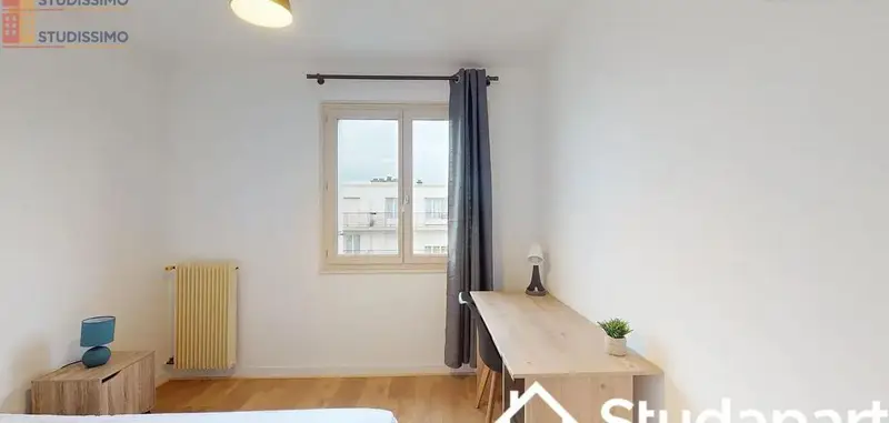 Studio meublé 9m² Rennes 35200 - Calme, étage 3 - Photo 4