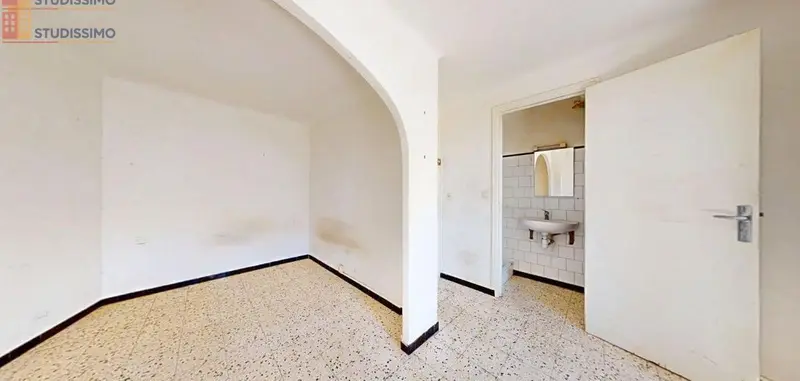 Studio 23m² Agde - Étage 2, DPE E - Photo 8