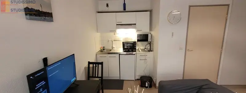 Studio meublé 25m² Mérignac - Parking, proche Saint-Augustin - Photo 8
