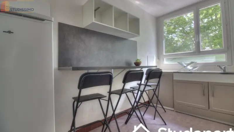 Studio meublé 10m² Rennes 35000 - Meublé, DPE D - Photo 7