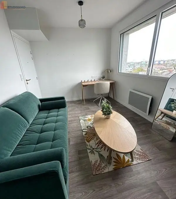 Studio meublé 22m² Rennes 35000 - Meublé, équipé - Photo 3