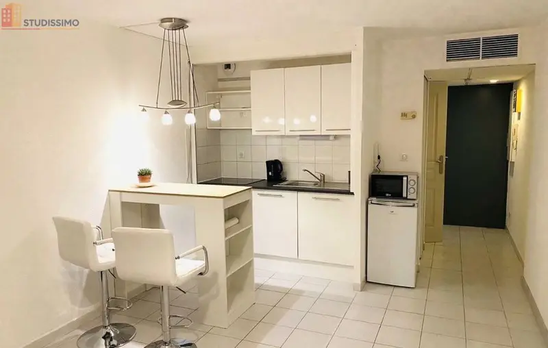 Studio meublé 27m² Montpellier centre - Meublé, DPE B - Photo 4
