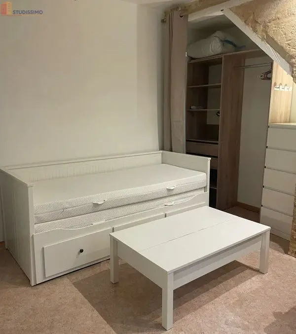 Studio meublé 17m² Bordeaux 33000 - Meublé, calme - Photo 2