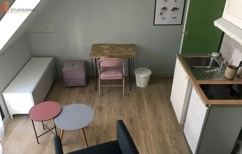 Studio meublé 15m² Saint-Grégoire - Centre ville, calme - Photo 3