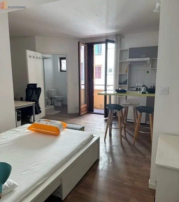 Studio meublé 23m² Montpellier centre - Terrasse, meublé - Photo 3