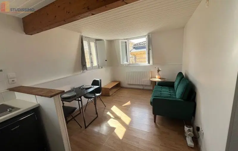 Studio meublé 39m² Bordeaux centre - Mezzanine, lumineux - Photo 7