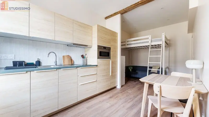 Studio meublé 21m² Bordeaux centre - Charmant, calme - Photo 4