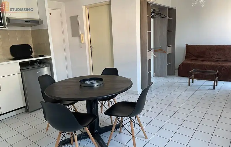 Studio meublé 28m² Montpellier 34090 - Meublé, lumineux - Photo 2