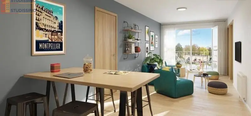 Studio meublé 85m² Montpellier 34000 - Spacieux, lumineux - Photo 3