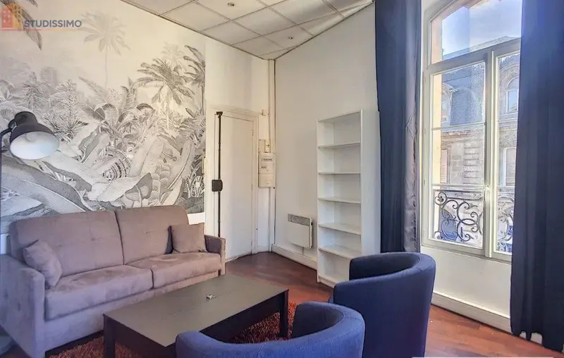 Studio meublé 30m² Bordeaux centre - Lumineux, DPE D - Photo 20