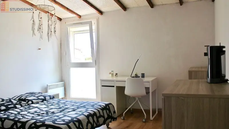Studio meublé 25m² Juvignac - Sans vis-à-vis, jardin partagé - Photo 13