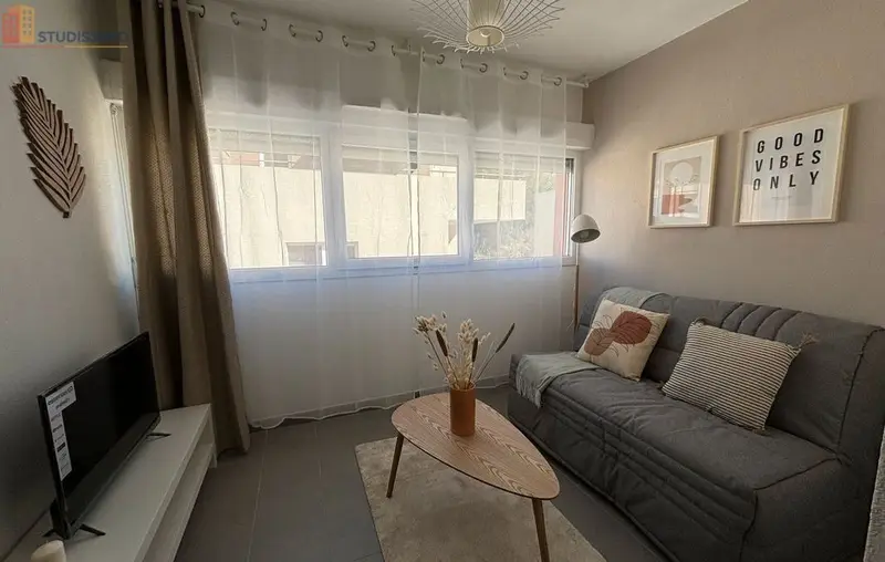 Studio 19m² Montpellier 34090 - Meublé, parking - Photo 1