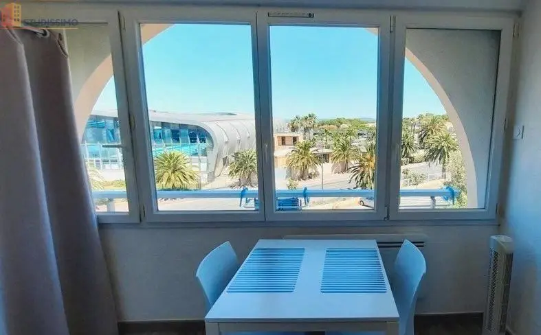 Studio meublé 21m² Sète 34200 - Idéal étudiant, lumineux - Photo 2