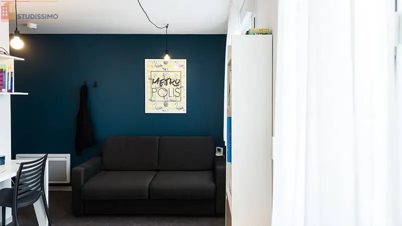 Studio meublé 17m² Rennes 35000 - Meublé, cosy - Photo 9