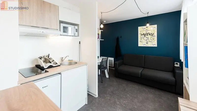Studio meublé 17m² Rennes 35000 - Meublé, cosy - Photo 6