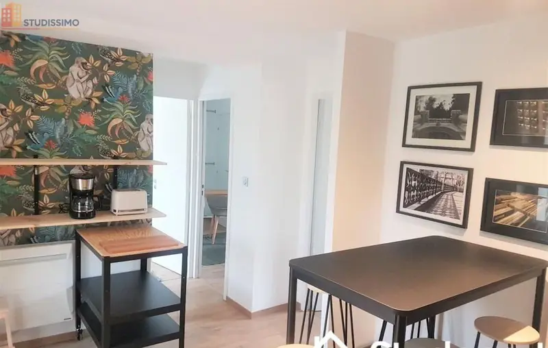 Studio meublé 11m² Talence - Meublé, DPE A - Photo 7