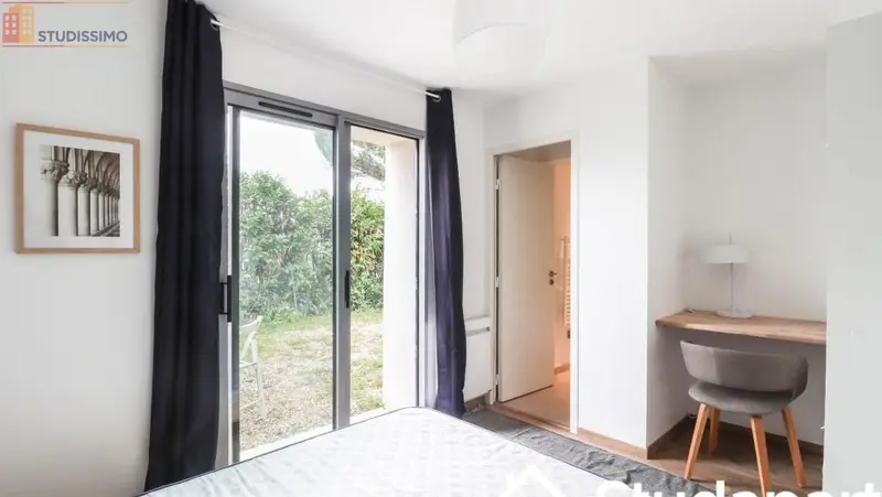 Studio meublé 11m² Talence - Meublé, DPE A - Photo 2