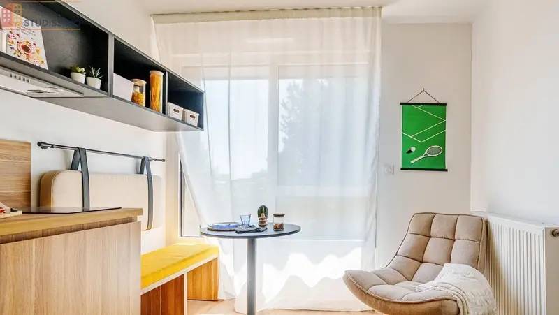 Studio meublé 18m² Gradignan - Lumineux, DPE A - Photo 13