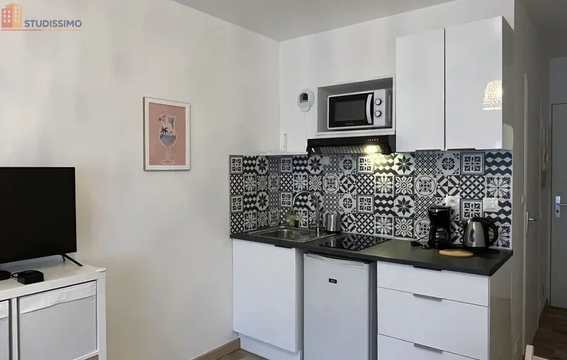 Studio meublé 17m² Rennes centre - Charmant, lumineux - Photo 5