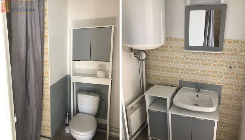 Studio meublé 17m² Montpellier 34080 - Proche école, étudiant - Photo 3
