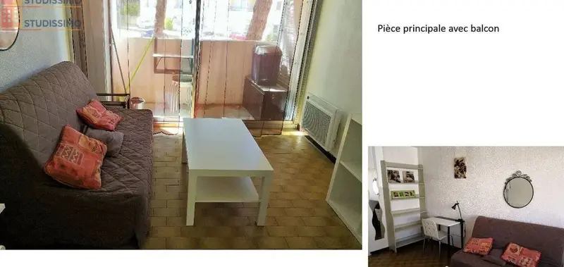 Studio meublé 17m² Montpellier 34090 - Proche universités, meublé - Photo 5