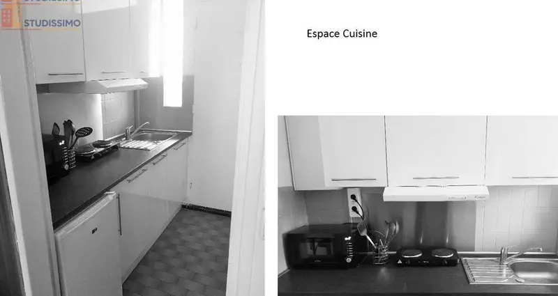 Studio meublé 17m² Montpellier 34090 - Proche universités, meublé - Photo 2