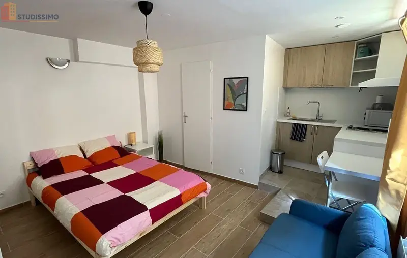 Studio meublé 18m² Villeneuve-lès-Béziers centre - Meublé, centre-ville - Photo 3