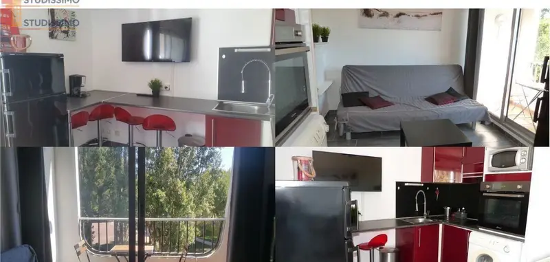 Studio meublé 20m² La Grande-Motte - Meublé, étage 3/6 - Photo 2