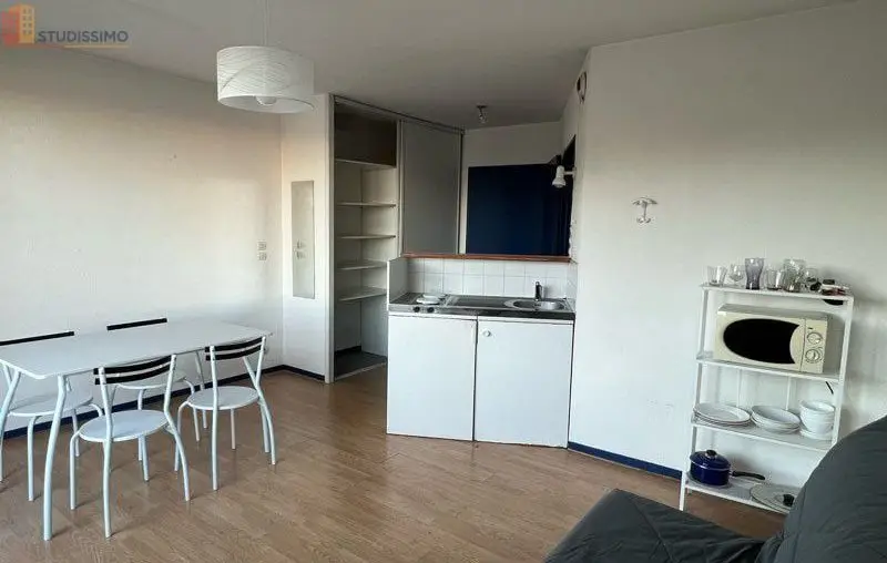 Studio meublé 24m² Pessac - Meublé, 2e étage - Photo 5