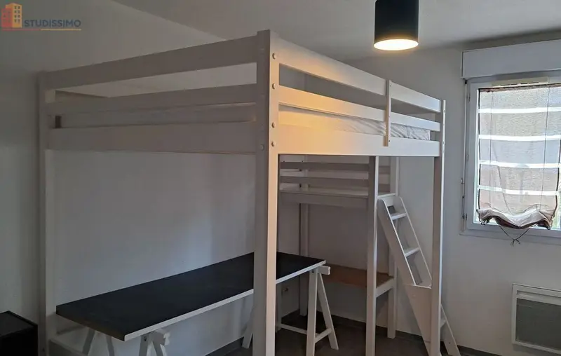 Studio meublé 20m² Talence 33400 - Meublé, DPE D - Photo 8