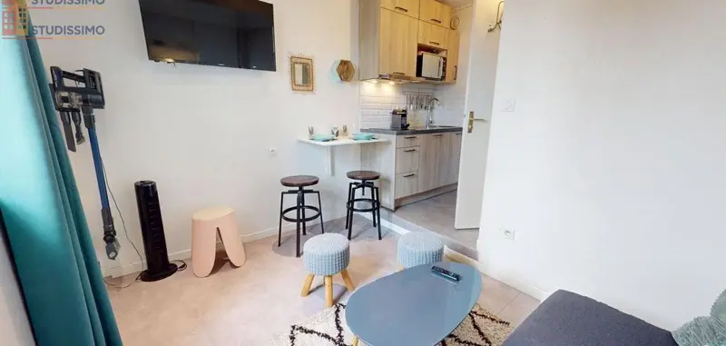 Studio meublé 13m² Rennes centre - Cozy, 4e étage - Photo 15