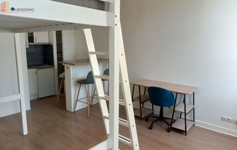 Studio meublé 25m² Bordeaux centre - Plein centre, meublé - Photo 1