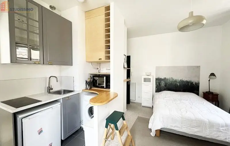 Studio meublé 20m² Bordeaux centre - Vue Garonne, balcon - Photo 1