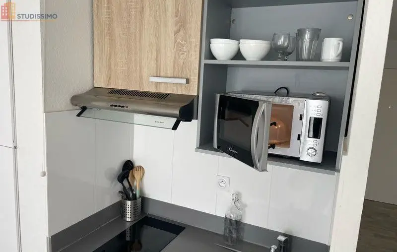 Studio meublé 22m² Bordeaux 33800 - Étudiant, équipé - Photo 2
