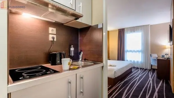 Studio meublé 23m² Bègles 33130 - Tout équipé, 4e étage - Photo 2