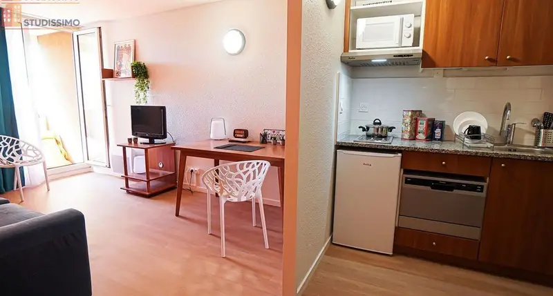 Studio meublé 23m² Bordeaux Mériadeck - Résidence étudiante, meublé - Photo 11