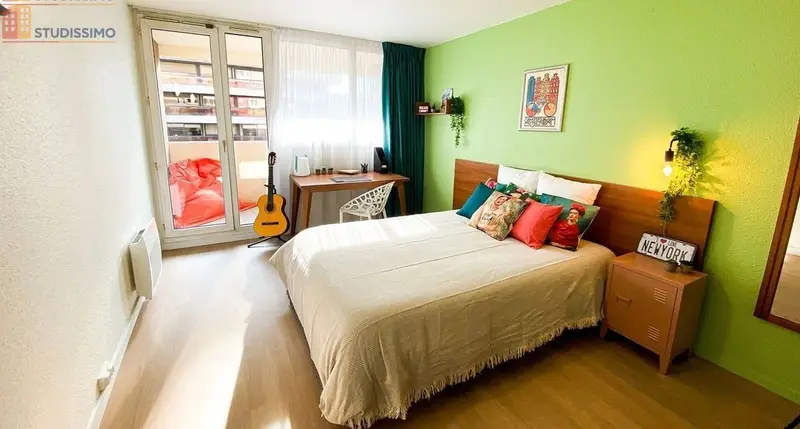 Studio meublé 23m² Bordeaux Mériadeck - Résidence étudiante, meublé - Photo 7