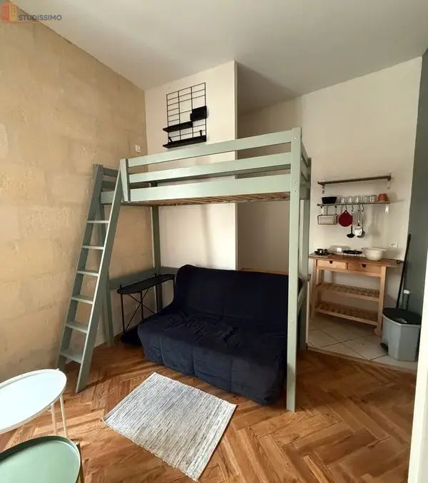 Studio meublé 18m² Bordeaux Nansouty - Lumineux, meublé - Photo 5
