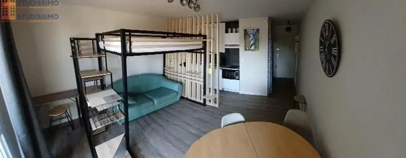 Studio meublé 25m² Bordeaux centre - Meublé, DPE D - Photo 3