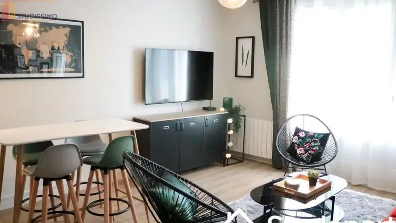 Studio meublé 11m² Rennes - Meublé, DPE A - Photo 4