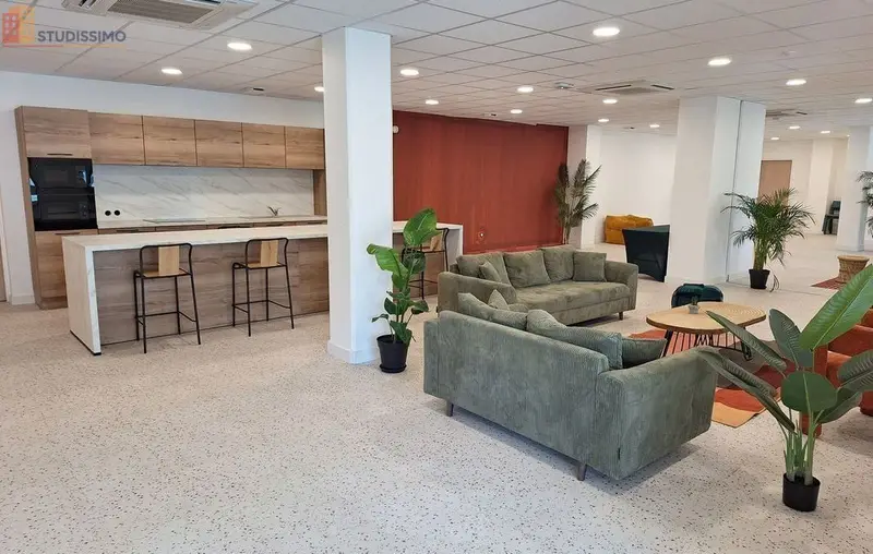 Studio meublé 20m² Bordeaux 33100 - Résidence étudiante - Photo 1