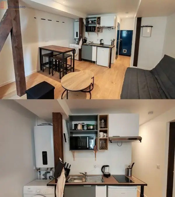 Studio meublé 22m² Rennes centre - Meublé, 2e étage - Photo 5