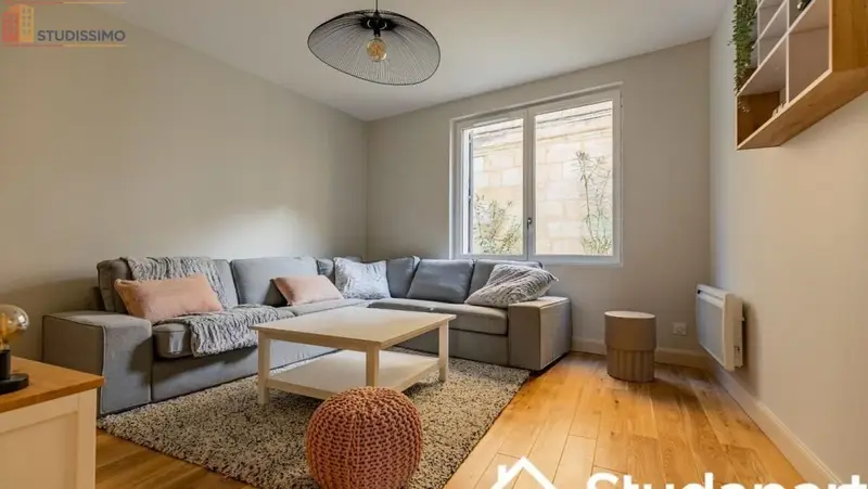 Studio meublé 10m² Bordeaux 33800 - Meublé, DPE A - Photo 2